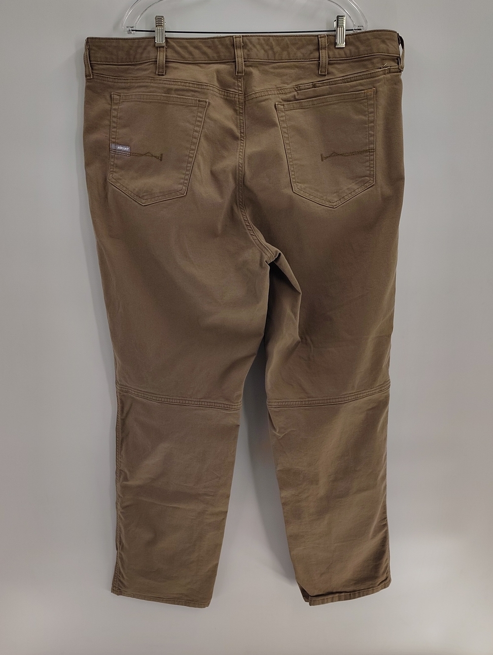 Ariat Womens Rebar Brown Perfect Rise Straight Pants 22WR 22W - Picture 5 of 7
